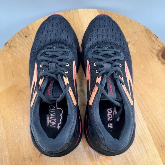 Brooks Ghost Max Womens Size 9 Shoes Black/Raspberry Athletic Running Sneakers - Picture 5 of 8